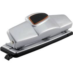 Office Depot Brand 3-Hole Paper Punch, 20-Sheet Capacity, Silver