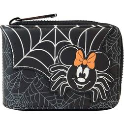 Loungefly Minnie Mouse Spider Accordion Wallet Disney