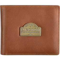 Christian Art Gifts Gifts Genuine Full Grain Leather RFID Blocking Scripture Wallet for Men: Seek First the Kingdom Mat. 6:33