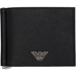 Emporio Armani Foldbar Pung Med Foring - Sort