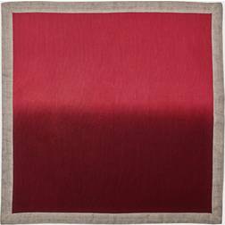 KIM SEYBERT Dip Dye Cloth Napkin Red (50.8x50.8)