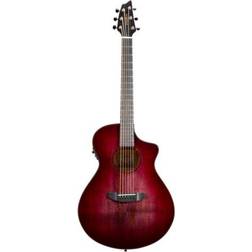 Breedlove Pursuit Exotic S Ce Concert Acoustic-Electric Guitar Pinot Burst