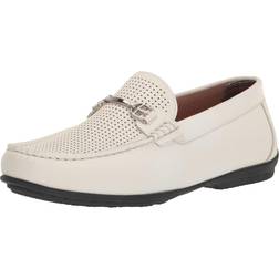 Stacy Adams Corley Mens White Slip On