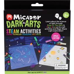 Micador Dark Arts Glow STEAM Activity Pack, Space