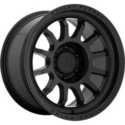 Black Rhino Rapid Wheel, 17x8.5 with 5 on 150 Bolt Pattern Matte