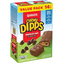 Quaker Chewy Dipps Chocolate Chip Granola Bars 14 pcs