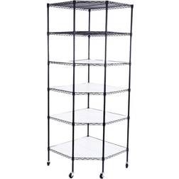 Bed Bath & Beyond 6-Tier Wire Rack Corner Shelving System