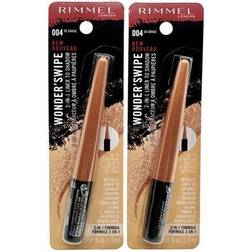 Rimmel wonder swipe 2 in 1 liner to shadow 004 so savage 1.7 oz duo