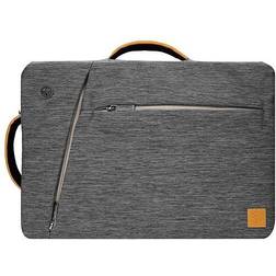 VanGoddy Laptop Messenger, Gray Nylon LAPLEA022 Gray