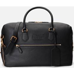 Polo Ralph Lauren Pebbled Leather Dufflebag - Black