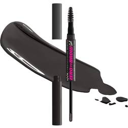NYX Professional Makeup Zero to Brow Gel Augenbrauengel 07 Black Schwarz