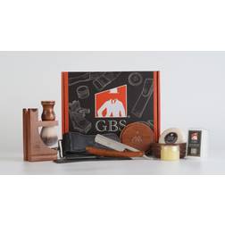 Luxury G.b.s complete men&8217;s wood shaving set