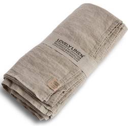 Lovely Linen 145x250 Dug Beige, Naturfarvet (250x145cm)