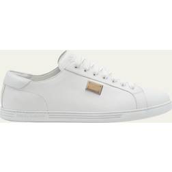 Dolce & Gabbana Saint Tropez Leather Sneakers White