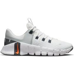 NIKE Free Metcon 5 M - Summit White/Light Silver/Iron Grey/Bright Mandarin