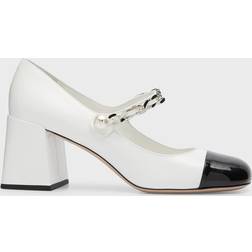 Miu Miu 65mm leather Mary Jane pumps