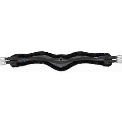 Shires Anatomisk Sadelgjord SupaFleece Wide - Svart