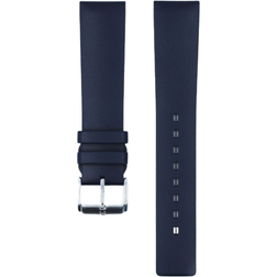 Hirsch Pure 22mm Blue/Silver