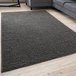 THE RUGS Myshaggy Collection Solid Dark Grey cm