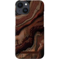 iDeal of Sweden Printed Case Dark Amber Marble