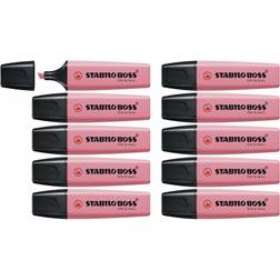 Stabilo BOSS ORIGINAL Pastel Cherry Blossom Pink Highlighter Box of 10