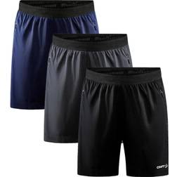 Craft Evolve Zip Pocket dame shorts, Asphalt