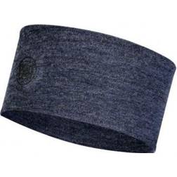 Buff Merino Midweight Headband - Night Blue Melange