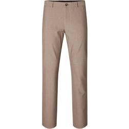 Selected 175 Slim Fit Trousers - Sand