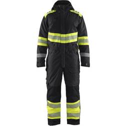 Blåkläder High Vis Vinter Kedeldragt - Sort/Hi-Vis Gul