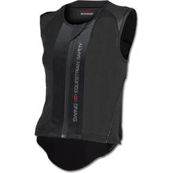 Swing Protection Dorsale Équitation Souple Enfant P06 - Noir