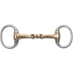 Waldhausen Double Jointed Olive Bit For Horses Cupris Massif - Doré