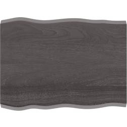vidaXL 80x60x4 naturlig kant Bordplade