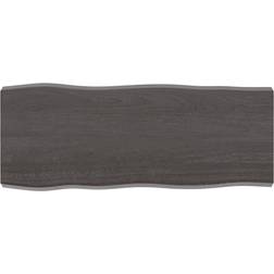 vidaXL 100x40x6 naturlig kant Bordplade