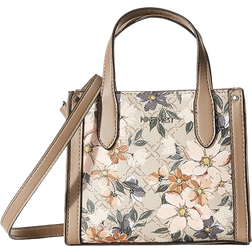 Nine West Candance Mini Tote Crossbody Bag - Monterose Logo Floral