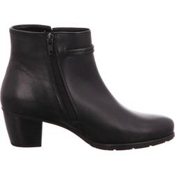 Gabor Ela Ankle Boots W - Black