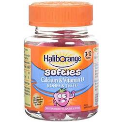 Haliborange Kids Vitamin D Calcium Strawberry Softies 30c 3305