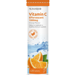 Numark Vitamin C 1000mg Orange Flavour Effervescent 20