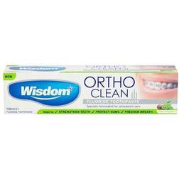 Wisdom Ortho Clean Toothpaste Kiwi Apple Mint 100ml