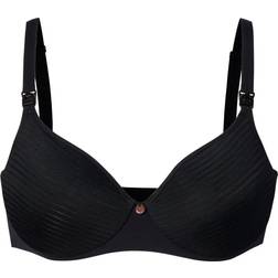 Noppies Gepolsterter Still-Bh Spacer Stripe Nursing Bra Black