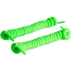 Springyard Skosnören Elastic Curly Neon Green