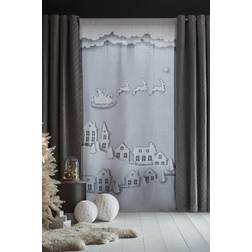 Catherine Lansfield Tomtens Jul Tak Toppar 117 x 230 cm