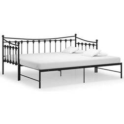 vidaXL Pull-out Bed Frame Divano 206cm Divano 2 Posti