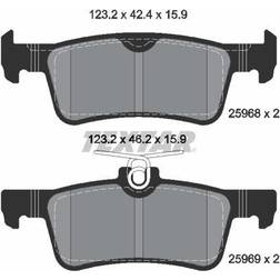 Textar Bremsbeläge hinten Peugeot 308 II