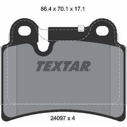 Textar Bremsbeläge hinten VW Touareg 3,0 3,2 V6