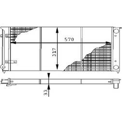 Mahle Motorkühlung Original CR 414