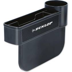 Dunlop Organizzatore per Auto con Porta Bevande Organizer in Plastica Dura 4 Scomparti