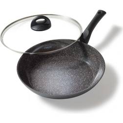 Stoneline Ceramic 28cm Non-Stick Frying Pan with Lid