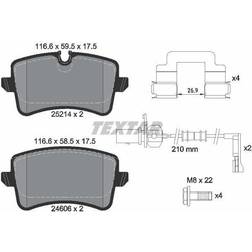 Textar Bremsbeläge hinten Audi A6 +Avant Allroad A7 Sportback Porsche