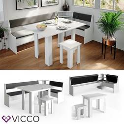 Vicco Eckbankgruppe Roman Lounge-Set