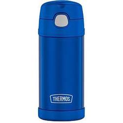 Thermos Isolier-Trinkflasche FUNTAINER Straw Bottle, blau